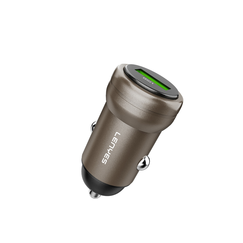 Lenyes CA61 Fast Charging USB-A Port Car Charger 18W - 2