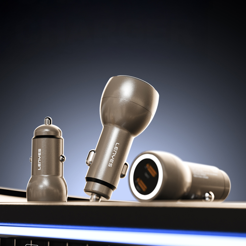 Lenyes CA62 PD Car Charger with Fast Charging Type-C Port 30W - 5