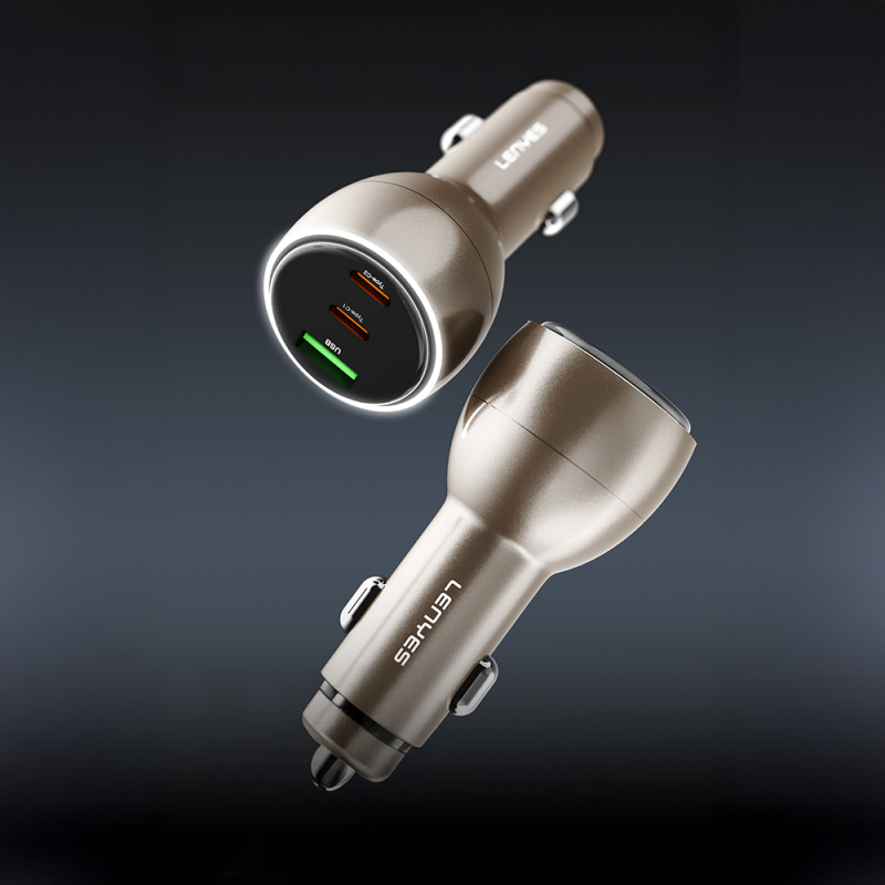 Lenyes CA62 PD Car Charger with Fast Charging Type-C Port 30W - 6