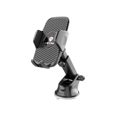 Lenyes CR121 Anti-Shake 360° Rotatable Telescopic Suction Cup Design Car Phone Holder - 1