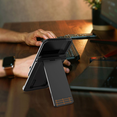 Lenyes CR129 Foldable Adjustable Phone and Tablet Stand - 9