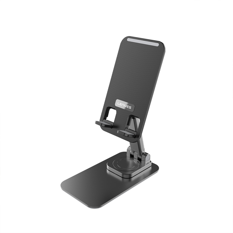 Lenyes CR136 Ayarlanabilir Katlanabilir 360° Dönebilen Telefon ve Tablet Standı - 1