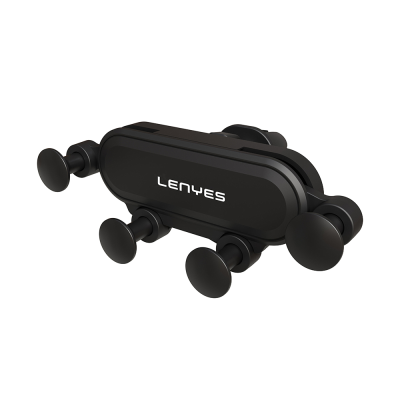 Lenyes CR151 360° Dönebilen Havalandırma Tasarım Araç Telefon Tutucu - 1