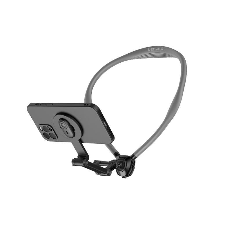 Lenyes CR197 Eller Serbest Magnetik Boyun Askılı Telefon Tutucu - 1