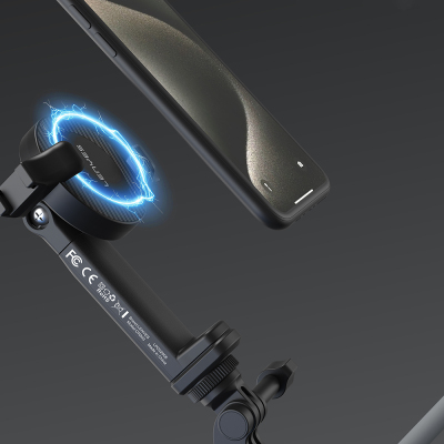 Lenyes CR203 2in1 Eller Serbest Magnetik Boyun Askılı Telefon Tutucu - 5