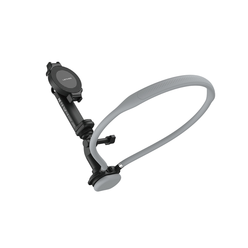 Lenyes CR203 2in1 Hands-Free Magnetic Neck Strap Phone Holder - 1