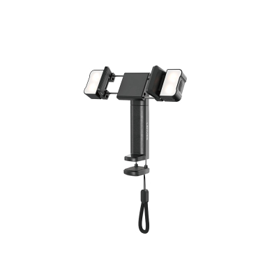 Lenyes CR204 360° Rotating Illuminated Travel Phone Holder and Stand - 2