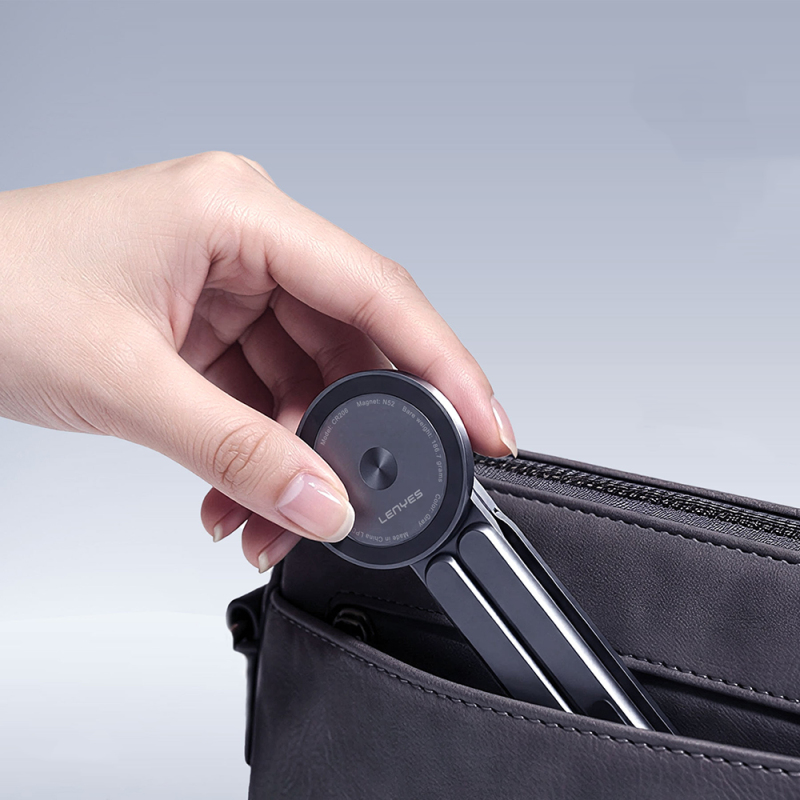 Lenyes CR206 Çok Fonksiyonlu 8 Kademeli Ayarlanabilir Magnetik Laptop & Tablet & Telefon Standı - 5