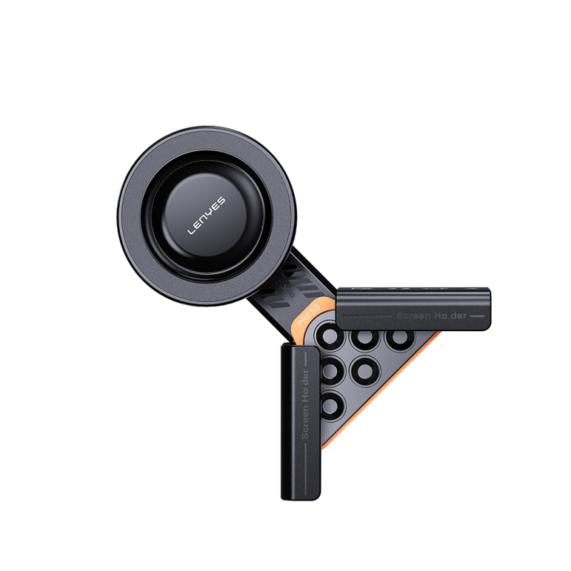 Lenyes CR210 360 Dönebilen V Köşeli Magnetik Araç İçi Telefon Tutucu - 1