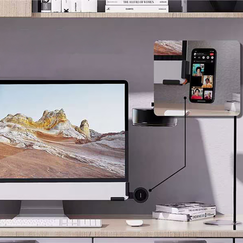 Lenyes CR210 360 Dönebilen V Köşeli Magnetik Araç İçi Telefon Tutucu - 7