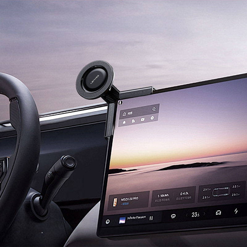 Lenyes CR210 360° Rotating V-Shaped Magnetic Car Phone Holder - 6