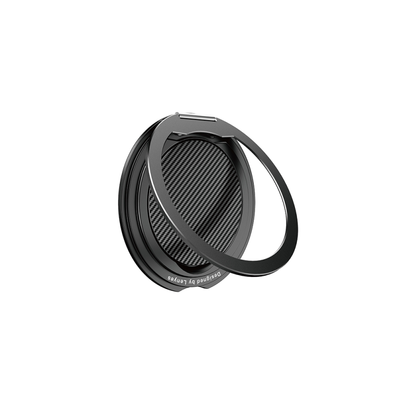 Lenyes CR212 Aramid Fiber 360 Degree Rotating Magnetic Ring Stand Phone Holder - 1