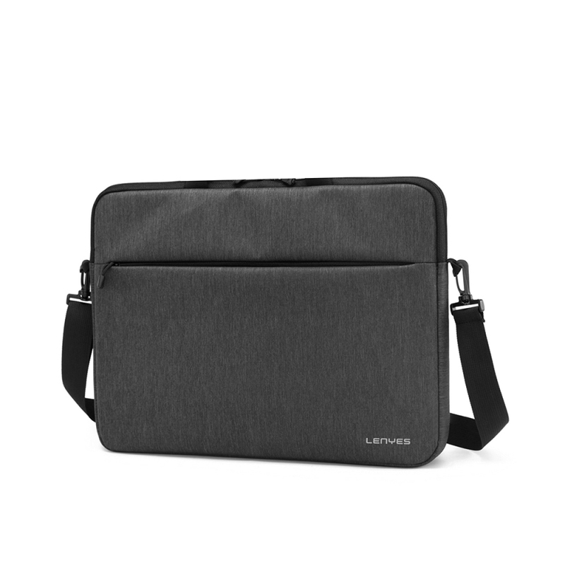 Lenyes LB509 Cleo Protect Pro Serisi Darbe Emici Su Geçirmez Polyester Kumaş 15.6 inç Laptop Çantası - 1