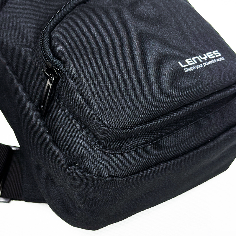 Lenyes LB526 Urus Serisi Su Geçirmez Polyester Kumaş Ayarlanabilir Omuz Askılı Çapraz Vücut Çantası - 3