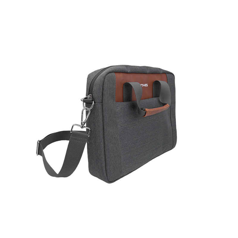 Lenyes LB543 Su Geçirmez Polyester Kumaş Çıkarılabilir Omuz Askılı 13-14 inç Laptop Çantası - 1