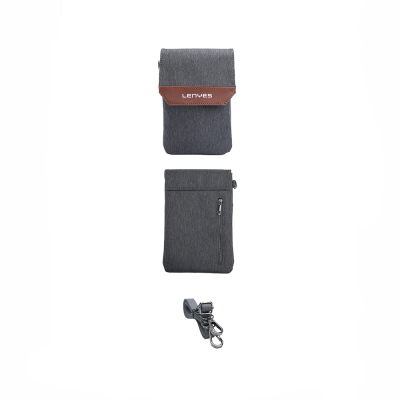 Lenyes LB546 Rambler Serisi Polyester Kumaş Su Geçirmez Mobil Aksesuar Çantası - 3