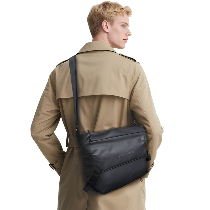 Lenyes LB562 Dreamer Crossbody Series Waterproof Leather Design Crossbody Bag - 4