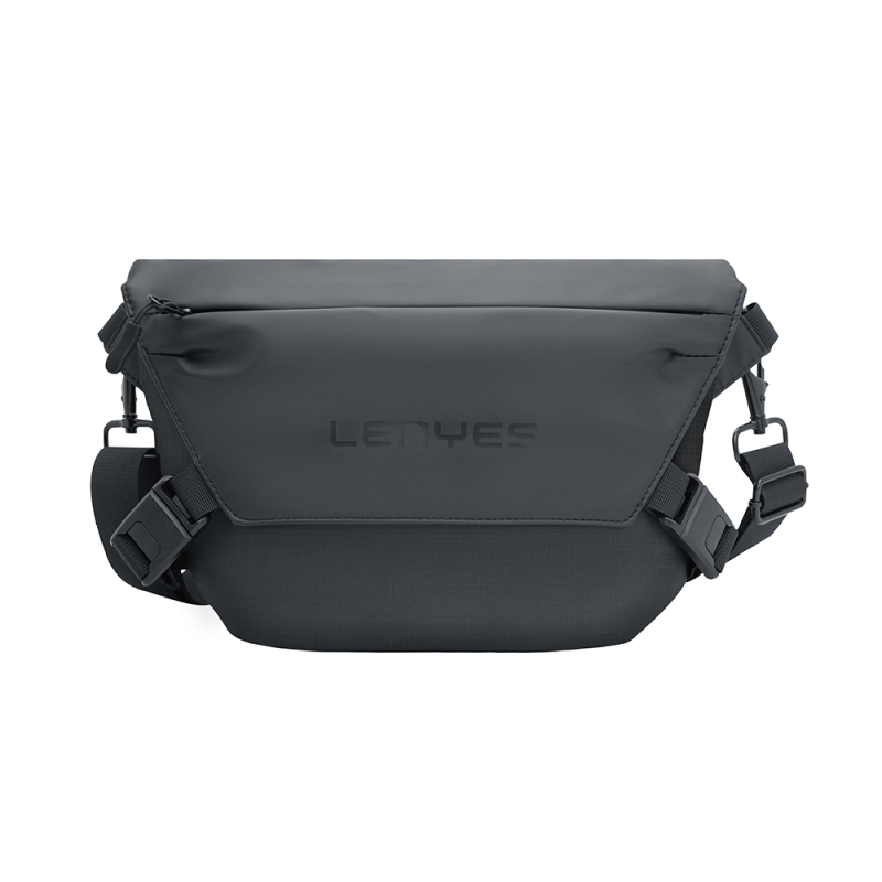 Lenyes LB563 Dreamer Crossbody Serisi Su Geçirmez Deri Tasarımlı Çapraz Vücut Çantası - 2