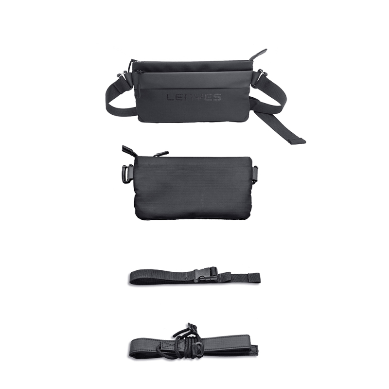 Lenyes LB564 Dreamer Waist Series Waterproof Leather Design Waist Bag - 6