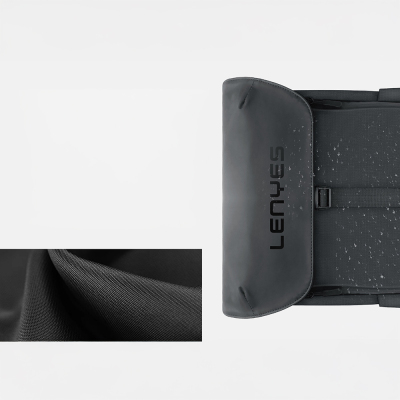 Lenyes LB565 Dreamer Backpack Serisi Su Geçirmez Deri Tasarımlı Omuz Askılı Sırt Çantası - 3