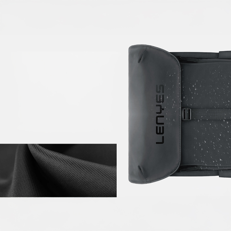 Lenyes LB565 Dreamer Backpack Serisi Su Geçirmez Deri Tasarımlı Omuz Askılı Sırt Çantası - 3