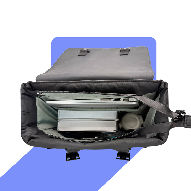 Lenyes LB566 Dreamer Backpack Serisi Su Geçirmez Deri Tasarımlı Omuz Askılı Sırt Çantası - 4