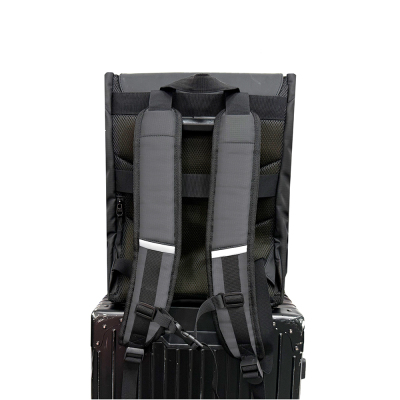 Lenyes LB566 Dreamer Backpack Serisi Su Geçirmez Deri Tasarımlı Omuz Askılı Sırt Çantası - 5