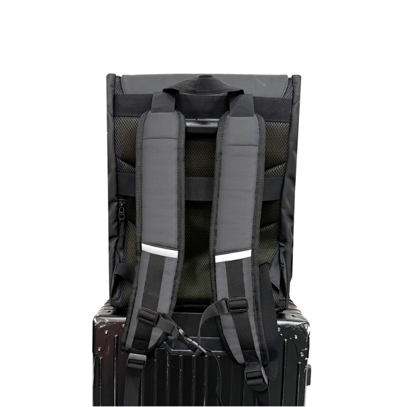 Lenyes LB566 Dreamer Backpack Serisi Su Geçirmez Deri Tasarımlı Omuz Askılı Sırt Çantası - 5