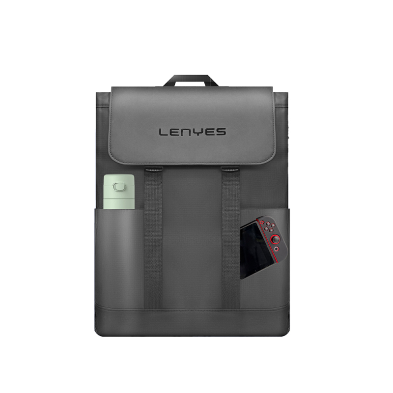 Lenyes LB567 Dreamer Backpack Plus Series Waterproof Leather Design Shoulder Strap Backpack - 3