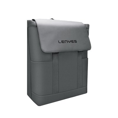 Lenyes LB567 Dreamer Backpack Plus Serisi Su Geçirmez Deri Tasarımlı Omuz Askılı Sırt Çantası - 1