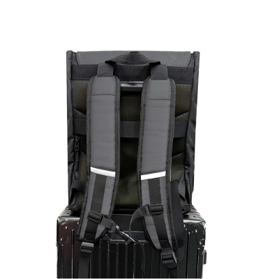 Lenyes LB567 Dreamer Backpack Plus Serisi Su Geçirmez Deri Tasarımlı Omuz Askılı Sırt Çantası - 6