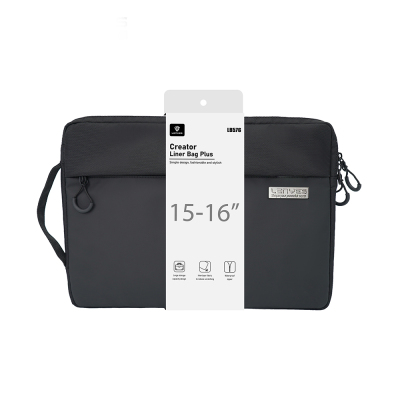 Lenyes LB576 Creator Serisi Darbe Emici Su Geçirmez Polyester Kumaş 15-16 inç Laptop Çantası - 3