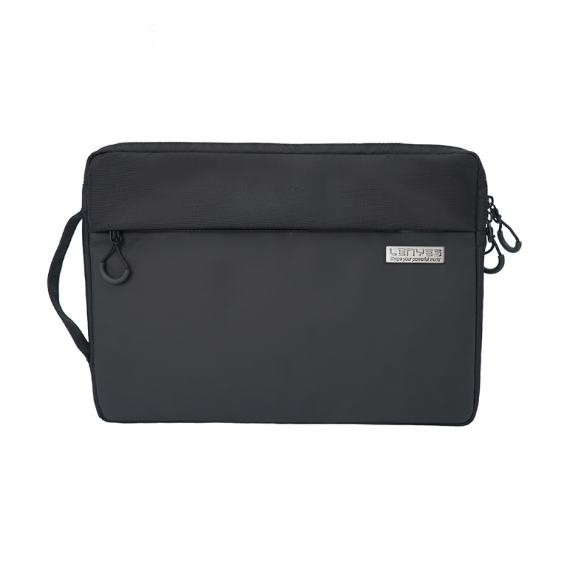 Lenyes LB576 Creator Serisi Darbe Emici Su Geçirmez Polyester Kumaş 15-16 inç Laptop Çantası - 2