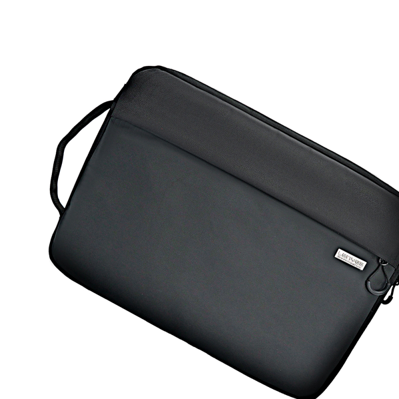 Lenyes LB576 Creator Serisi Darbe Emici Su Geçirmez Polyester Kumaş 15-16 inç Laptop Çantası - 4