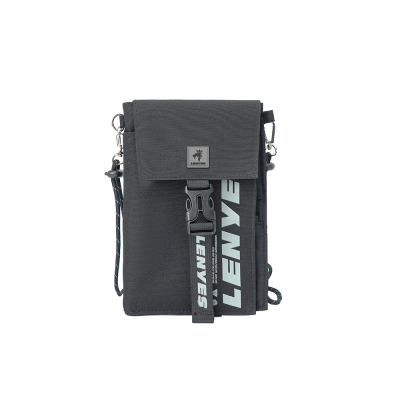 Lenyes LB582 Roamer Serisi Çok Amaçlı Su Geçirmez Polyester Kumaş Ayarlanabilir Omuz Askılı Çapraz Vücut Çantası - 1