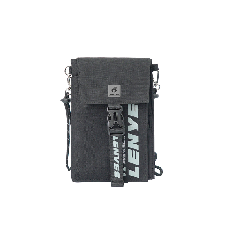 Lenyes LB582 Roamer Serisi Çok Amaçlı Su Geçirmez Polyester Kumaş Ayarlanabilir Omuz Askılı Çapraz Vücut Çantası - 1