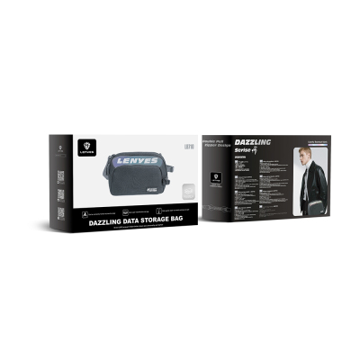 Lenyes LB710 Dazzling Serisi Data Storage Çok Amaçlı Su Geçirmez Çapraz Vücut Çantası - 3