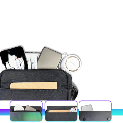 Lenyes LB711 Dazzling Crossbody Serisi Çok Amaçlı Su Geçirmez Çapraz Vücut Çantası - 4