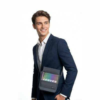 Lenyes LB711 Dazzling Crossbody Serisi Çok Amaçlı Su Geçirmez Çapraz Vücut Çantası - 7