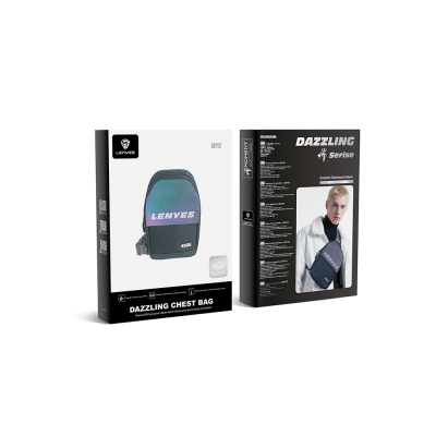Lenyes LB712 Dazzling Serisi Çok Amaçlı Su Geçirmez Göğüs Çantası - 7