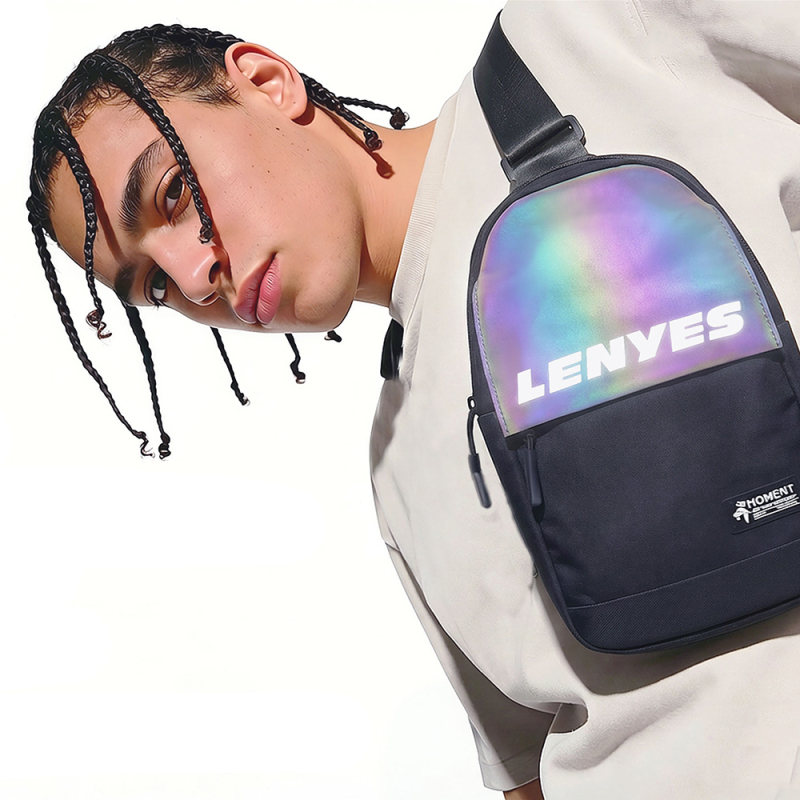 Lenyes LB712 Dazzling Serisi Çok Amaçlı Su Geçirmez Göğüs Çantası - 4