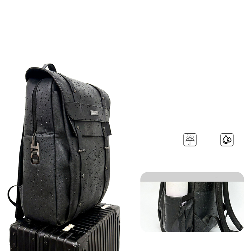 Lenyes LB735 Vesnara Series Waterproof 15-inch Laptop and Notebook Backpack with Fingerprint Lock - 2