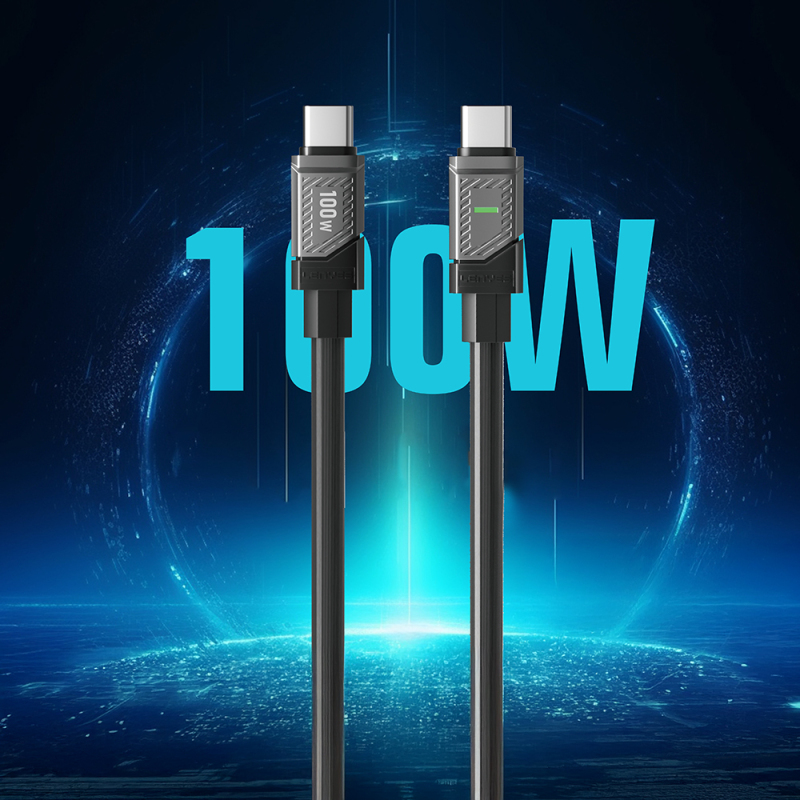 Lenyes LC506 Type-C to Type-C PD 100W Hızlı Şarj Özellikli Data ve Şarj Kablosu 1M - 4