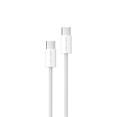 Lenyes LC526 Type-C to Type-C Smart Chip Protection Data and Charging Cable 60W 1.2M - 1