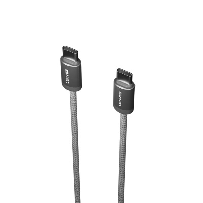 Lenyes LC527 Spiral Magnetic Braided Design Type-C to Lightning Fast Charging Data and Charging Cable 60W 1M - 6