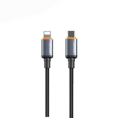 Lenyes LC528 Type-C to Lightning Fast Charging Braided Data and Charging Cable 27W 1M - 1