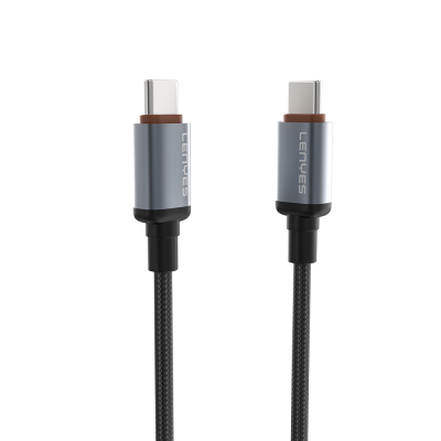 Lenyes LC528 Type-C to Type-C Fast Charging Braided Data and Charging Cable 60W 1M - 3