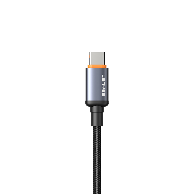 Lenyes LC529 Type-C to Type-C LED Digital Display Fast Charging Featured Data and Charging Cable 100W 1M - 7