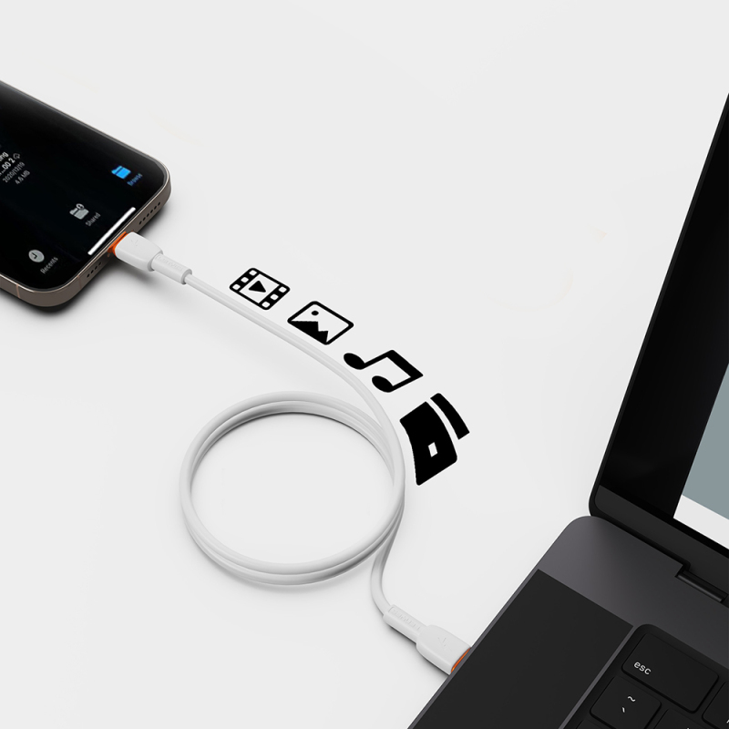 Lenyes LC545 Type-C to Lightning Fast Charging Data and Charging Cable 30W 1M - 4