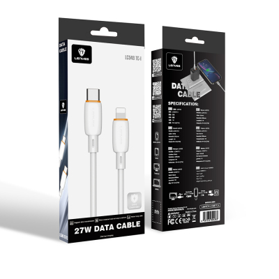 Lenyes LC548-TC-L Type-C to Ligthing Fast Charging Data and Charging Cable 27W 1M - 5
